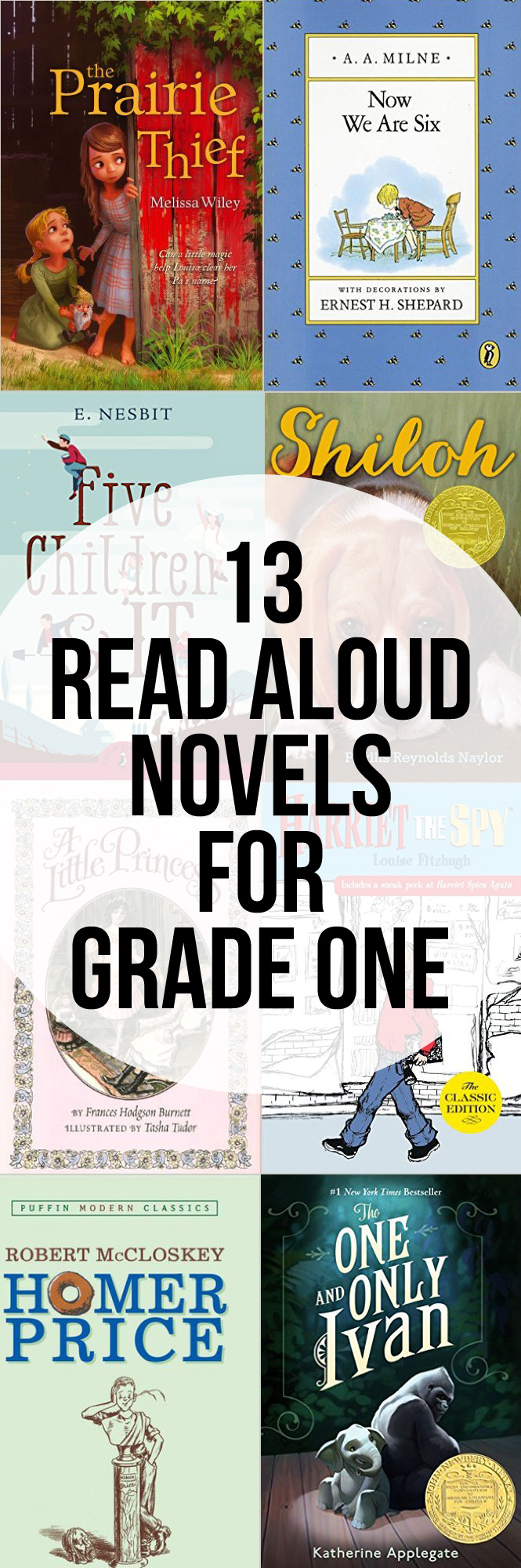 13 Novels to Read Aloud in Grade 1