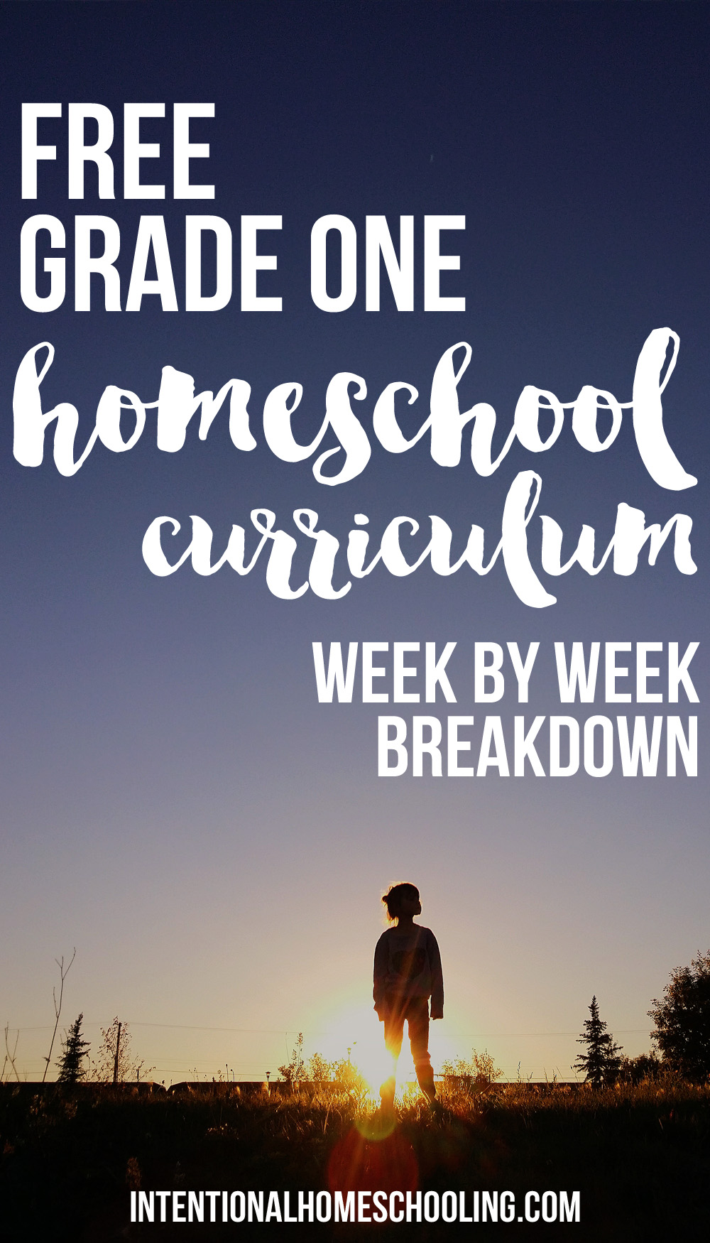 Our Homemade Grade One Homeschool Curriculum - Weekly breakdown - includes Bible, writing, reading, math, science, history, geography, art and music!