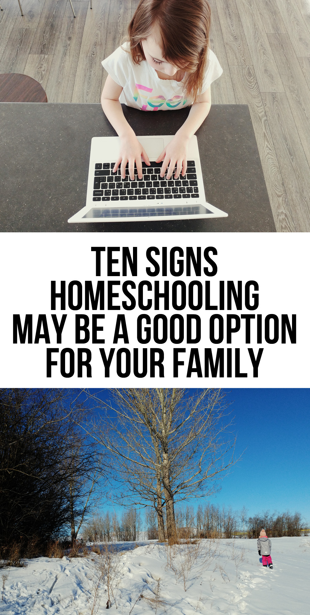 Wondering if homeschooling is the best option for your family? Here are ten signs that homeschooling may be the best option for your family.