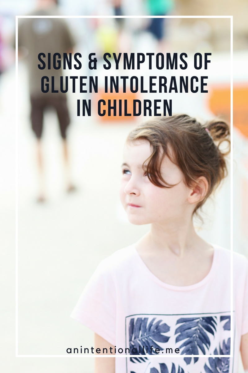 define gluten intolerance symptoms checklist