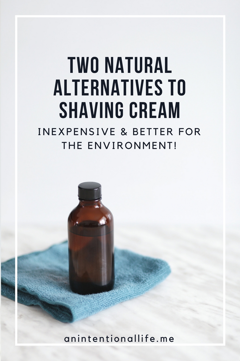 Two Natural Alternatives to Shaving Cream An Intentional Life