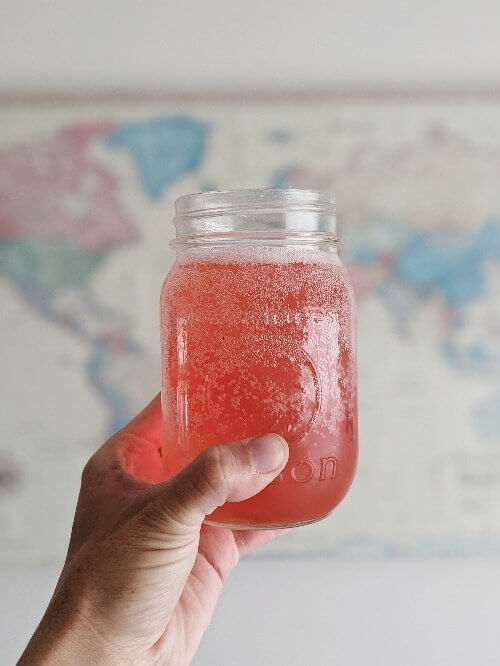 Simple and Delicious Rhubarb Syrup - great for drinks and ice cream!
