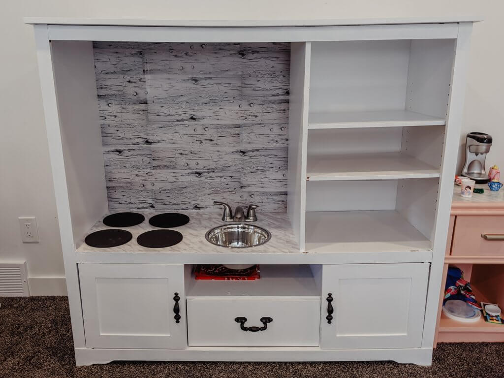 TV stand to play kitchen