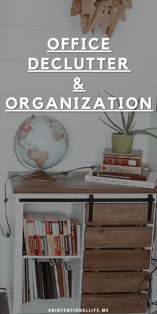 OFFICE DECLUTTER & ORGANIZATION - clean out and organize my office with me! / DECLUTTERING SERIES