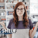 A Library Wall Bookshelf Tour - all the books, games and plants on my bookshelves!
