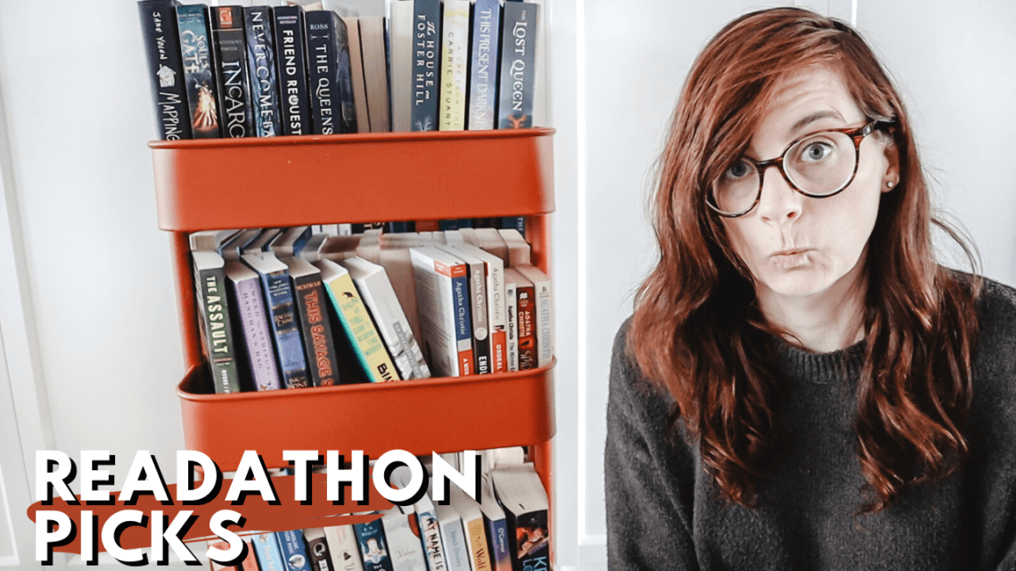 Hey Readerathon TBR - the books I am going to read for the autumn October readathon